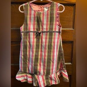 Little girls size 4 plaid Gymboree jumper. Great for school and dressy occasions